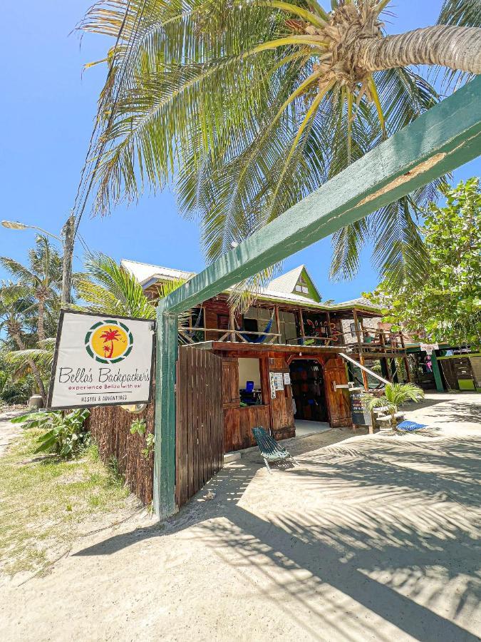 Bella'S Backpackers Hostel Cayo Caulker Exterior foto